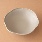なみなみ中皿 ライトグレー