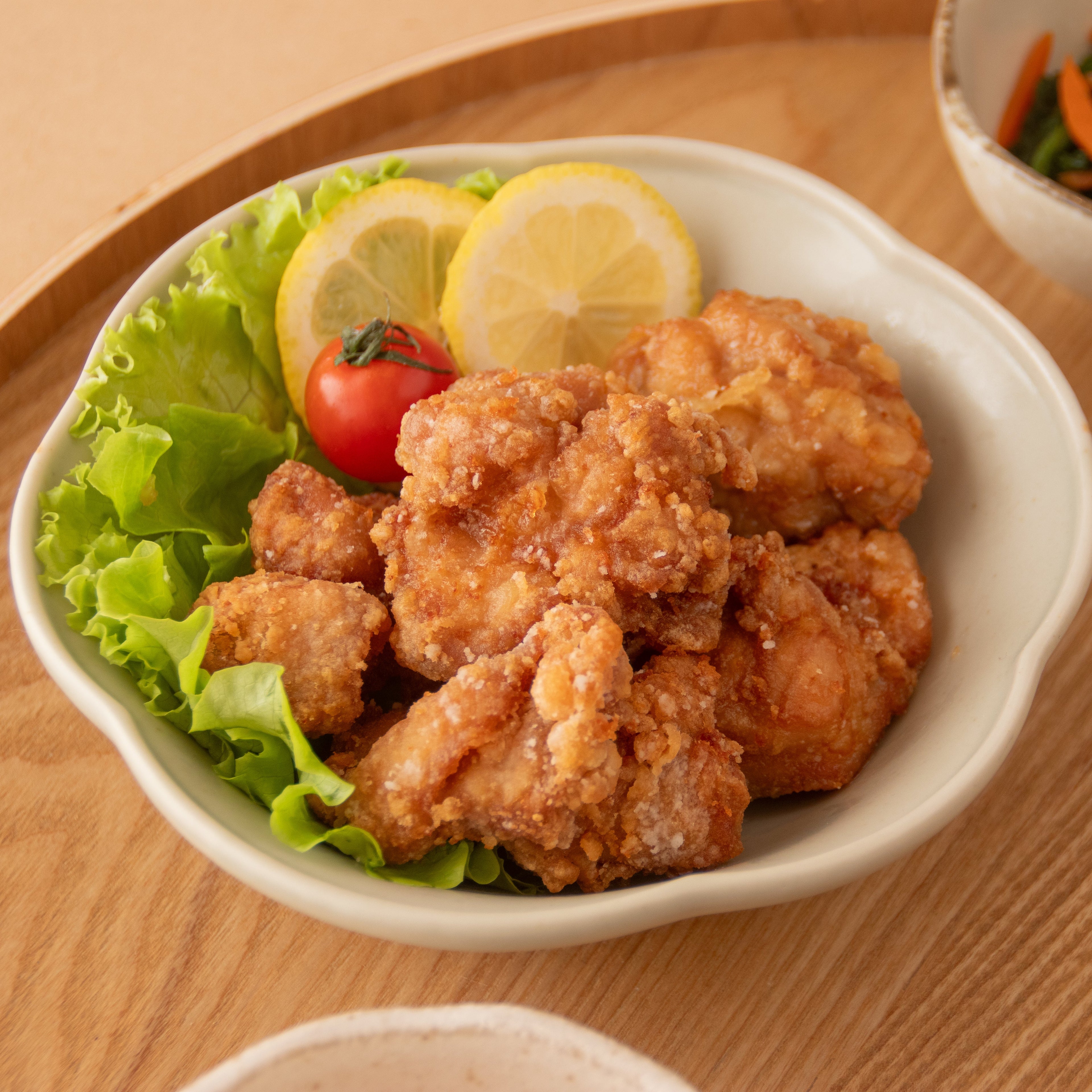 なみなみ中皿 ライトグレー