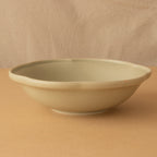 なみなみ中皿 ライトグレー