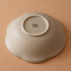 なみなみ中皿 ライトグレー